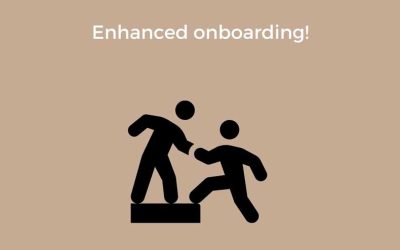 Enhanced on-boarding!